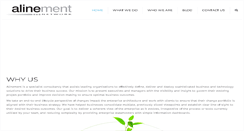 Desktop Screenshot of alinement.net